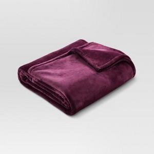 Microplush Bed Blanket (Full/Queen) Embassy Purple - Threshold™