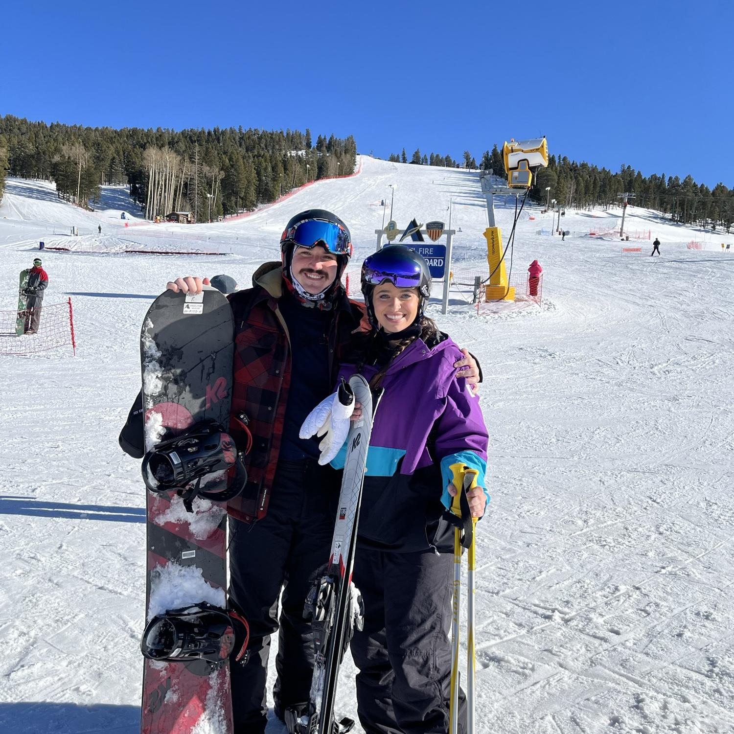 Our first ski trip to Angel Fire, New Mexico
