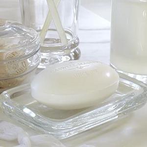 PB Classic Glass Rectangular Soap Dish