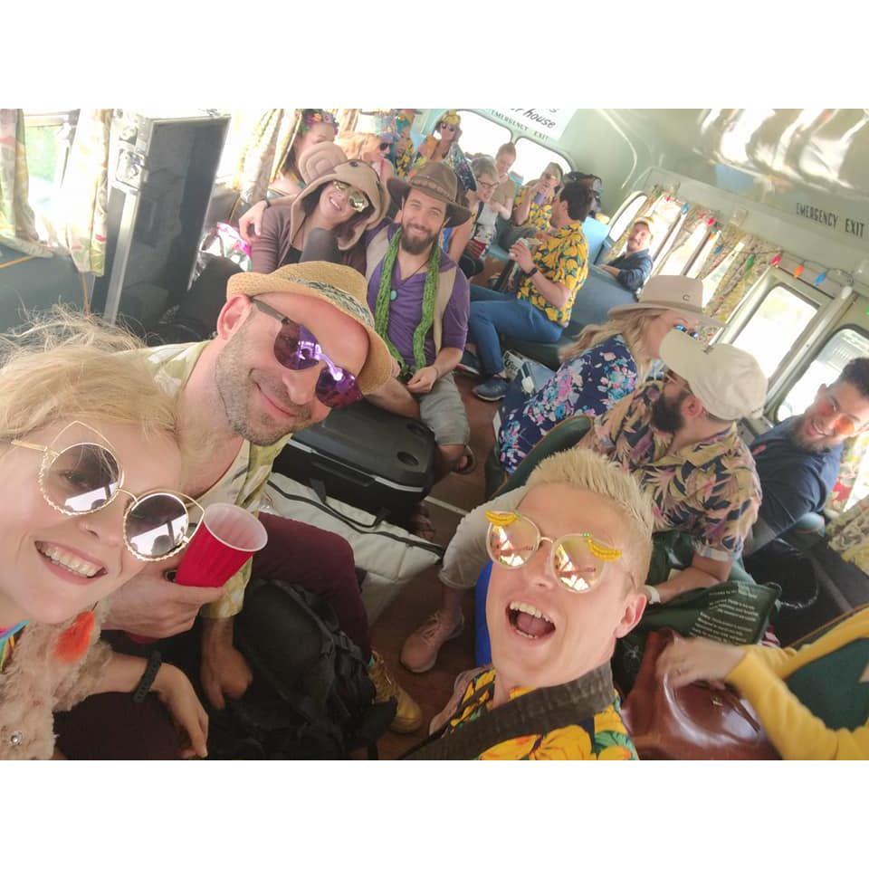 "Monkey Day" On the Banana Bus, 2019