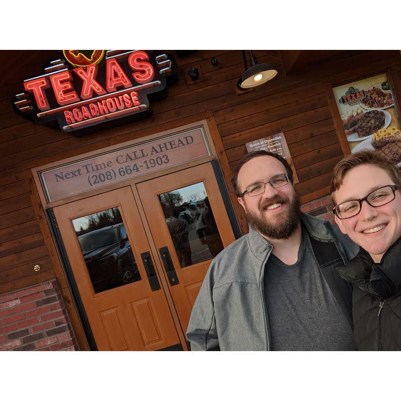 She loves Texas Roadhouse!