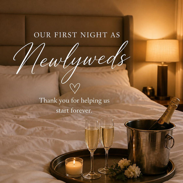 Our First Night as Newlyweds