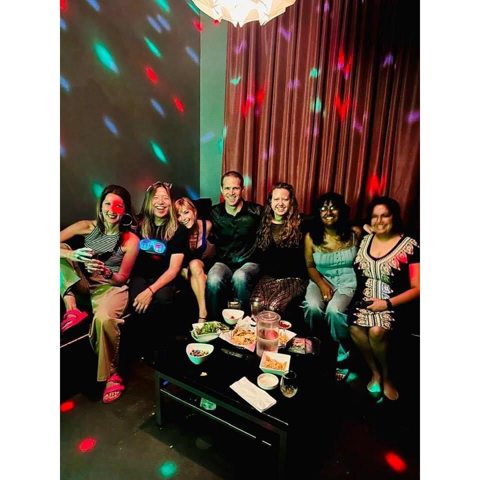 First anniversary and karaoke bday party on Aug 24th, 2023 (at Voicebox, of course)