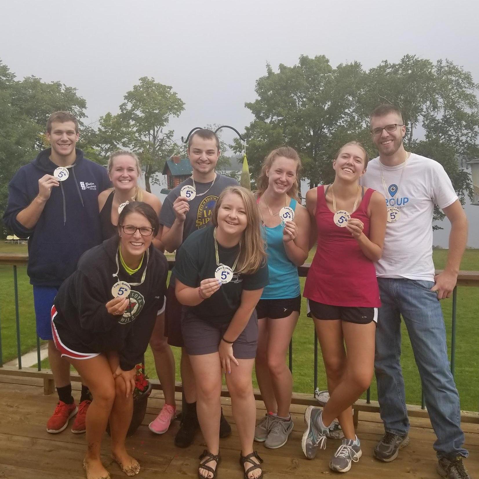 Friends weekend at Amanda's parents' house, August 2018