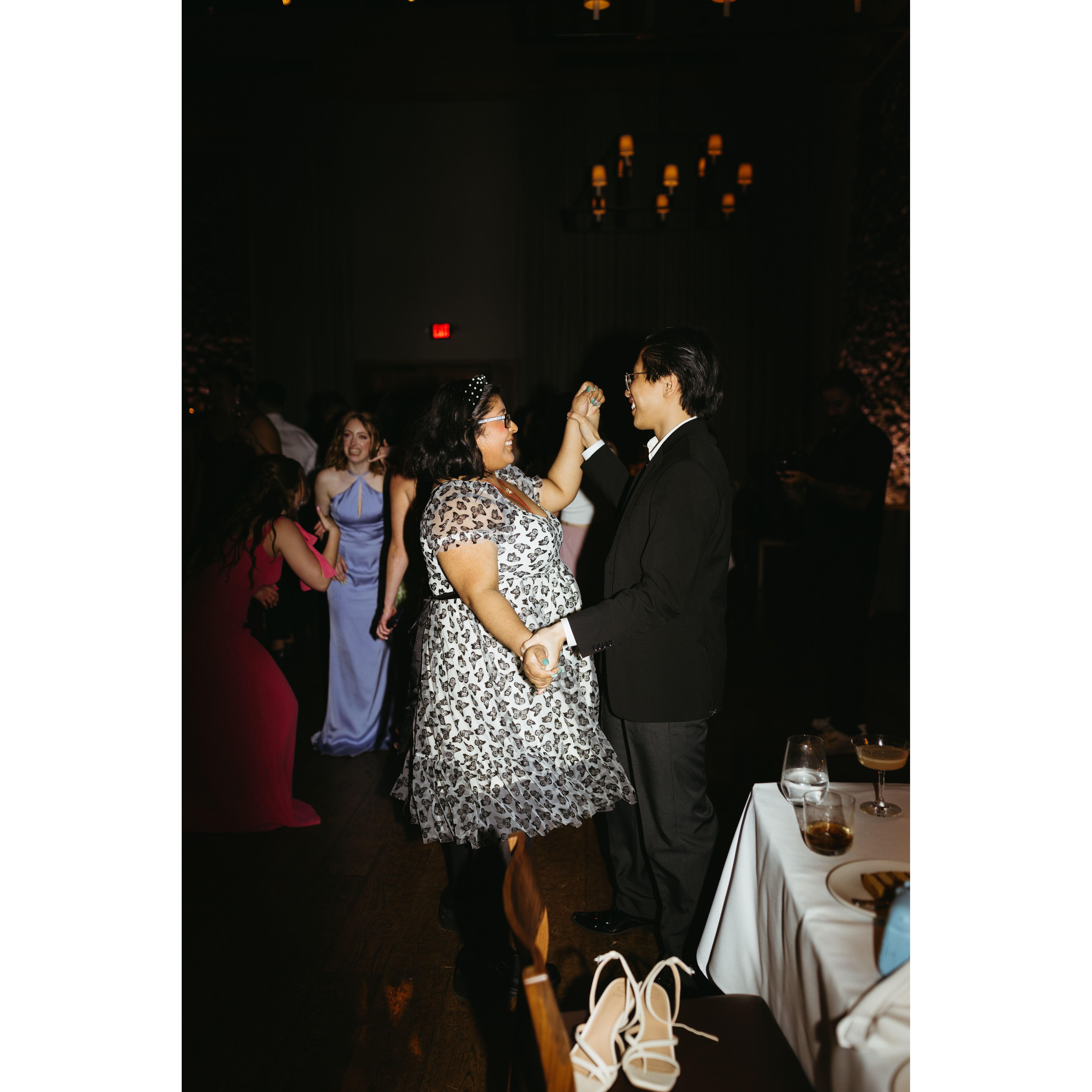 Dancing together!