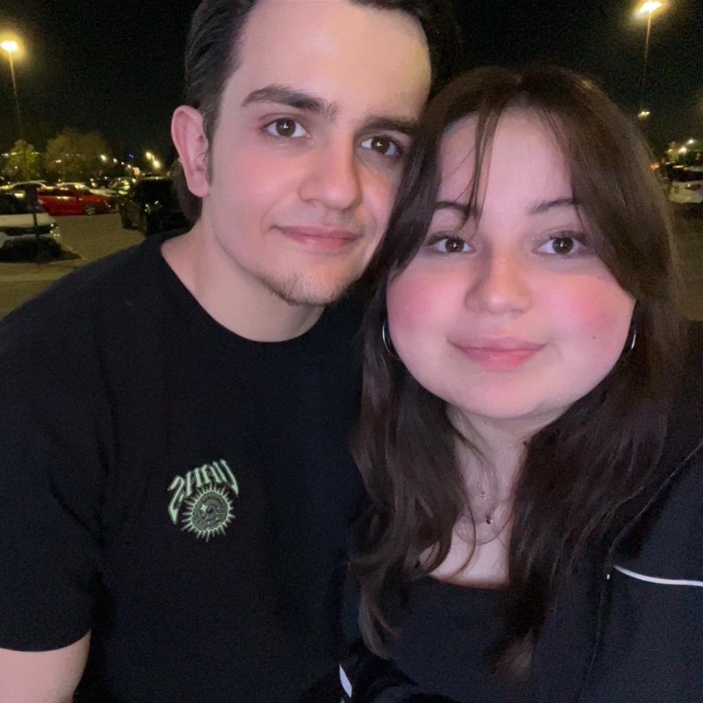 Jess and Cameron on their 3 Month Anniversary