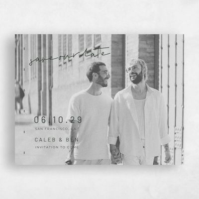 Deep Forest, Green Wedding Save the Date - Garret Photo