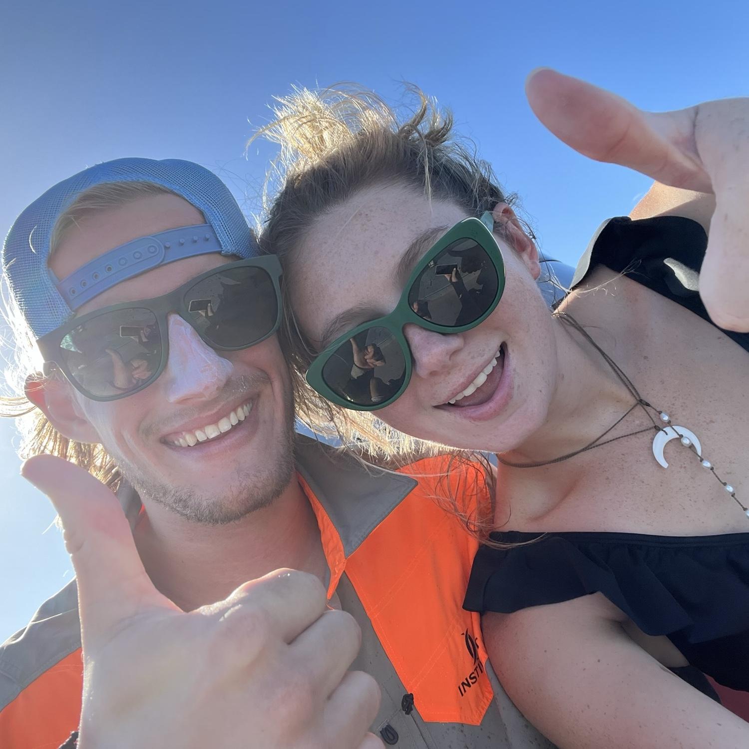 Fishing trip with Capt. John + bridesmaid, Eloise - 07.29.22