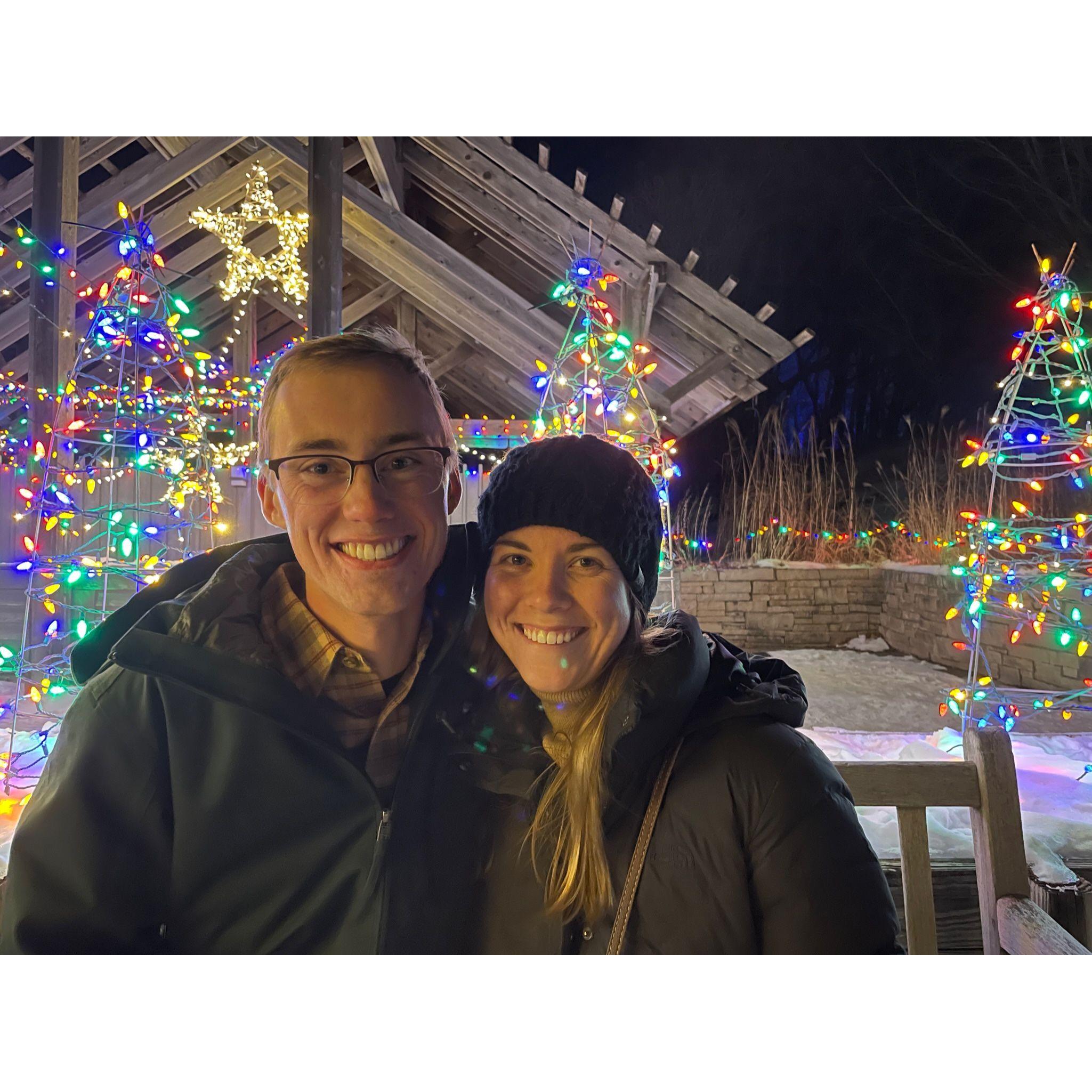 Christmas lights at the Arboretum - 2022