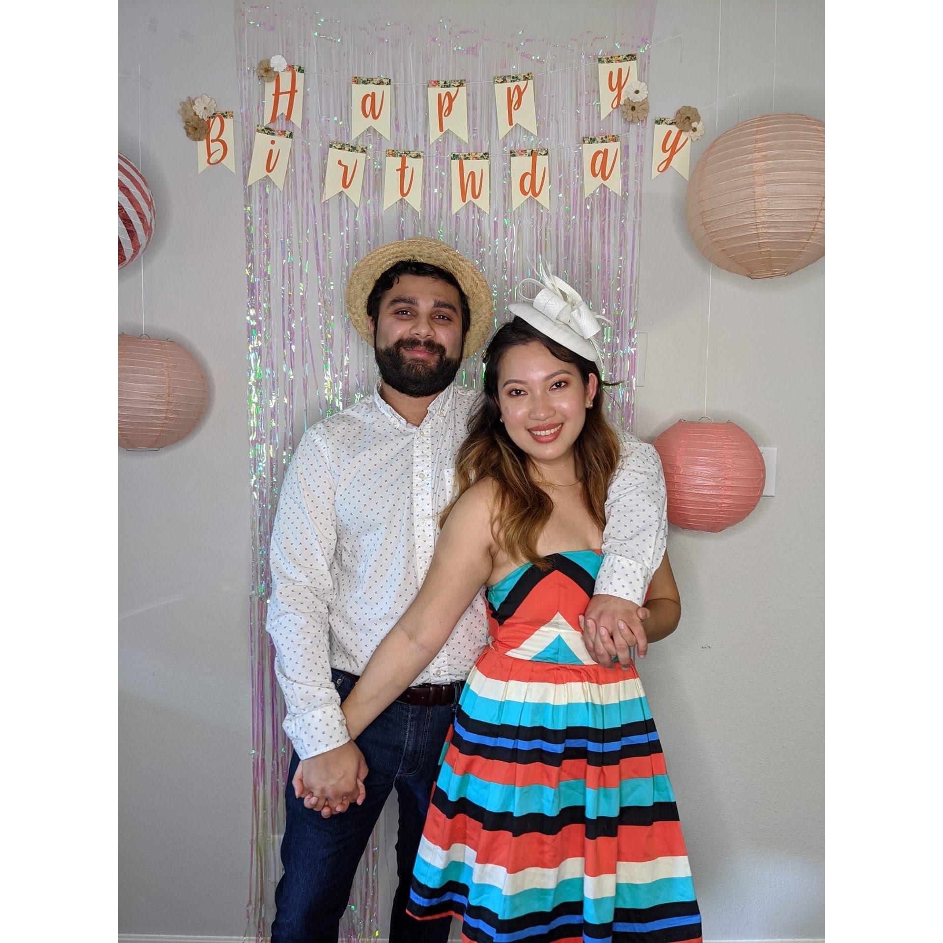 It was a tea party themed! So fancy…