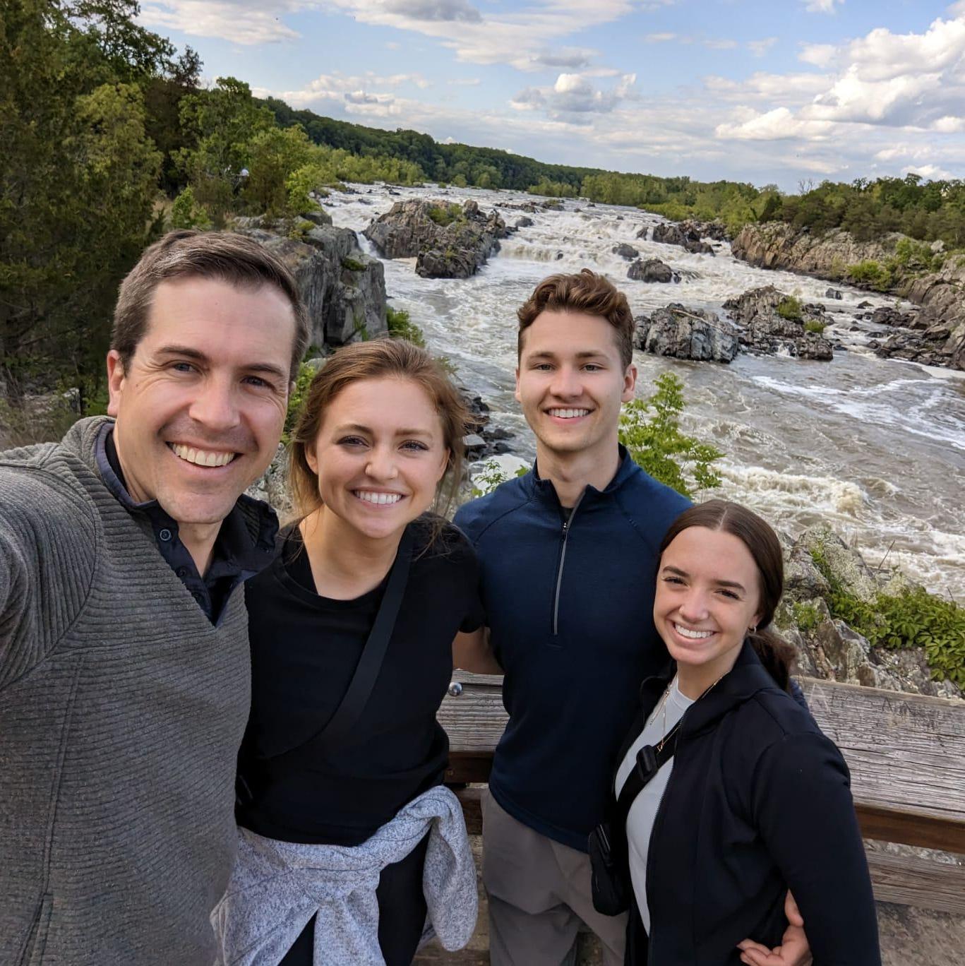 Michael and Sav visited DC - and we hiked Great Falls! '24