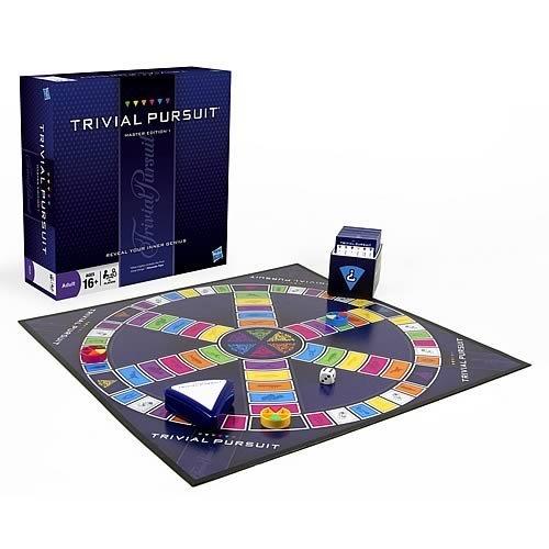 Hasbro Gaming Trivial Pursuit Master Edition Trivia Board Game for Adults and Teens Ages 16 and Up(Amazon Exclusive)
