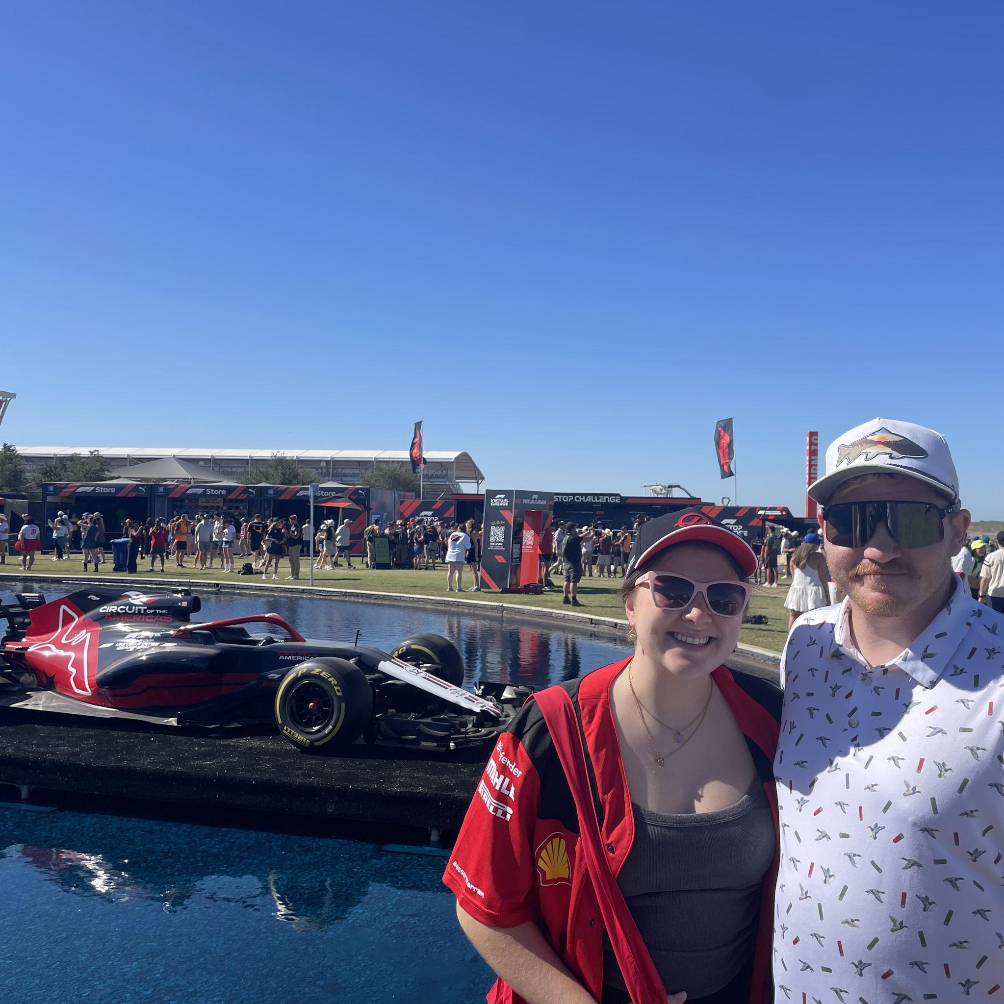 Rollin and I at COTA