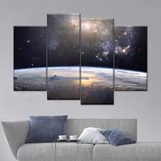 Cosmic Beauty Multi Panel Canvas Wall Art