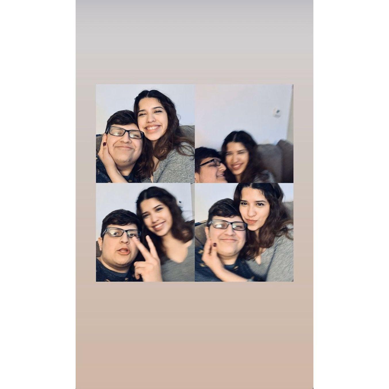 Our first collage, I was head over heels at this point.