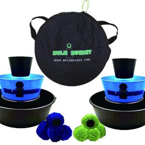 BULZiBUCKET Next Generation Cornhole Game - Indoor/Outdoor Beach, Tailgate, Camping, Pool & Yard Game
