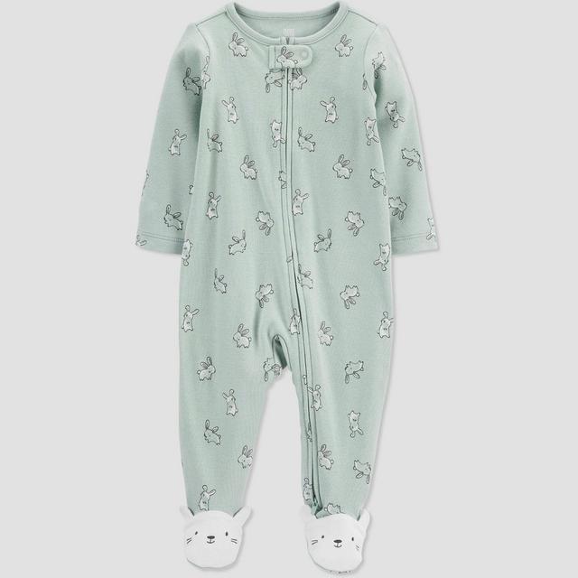 Baby Bunny Footed Pajama - Just One You® made by carter's Mint 3M