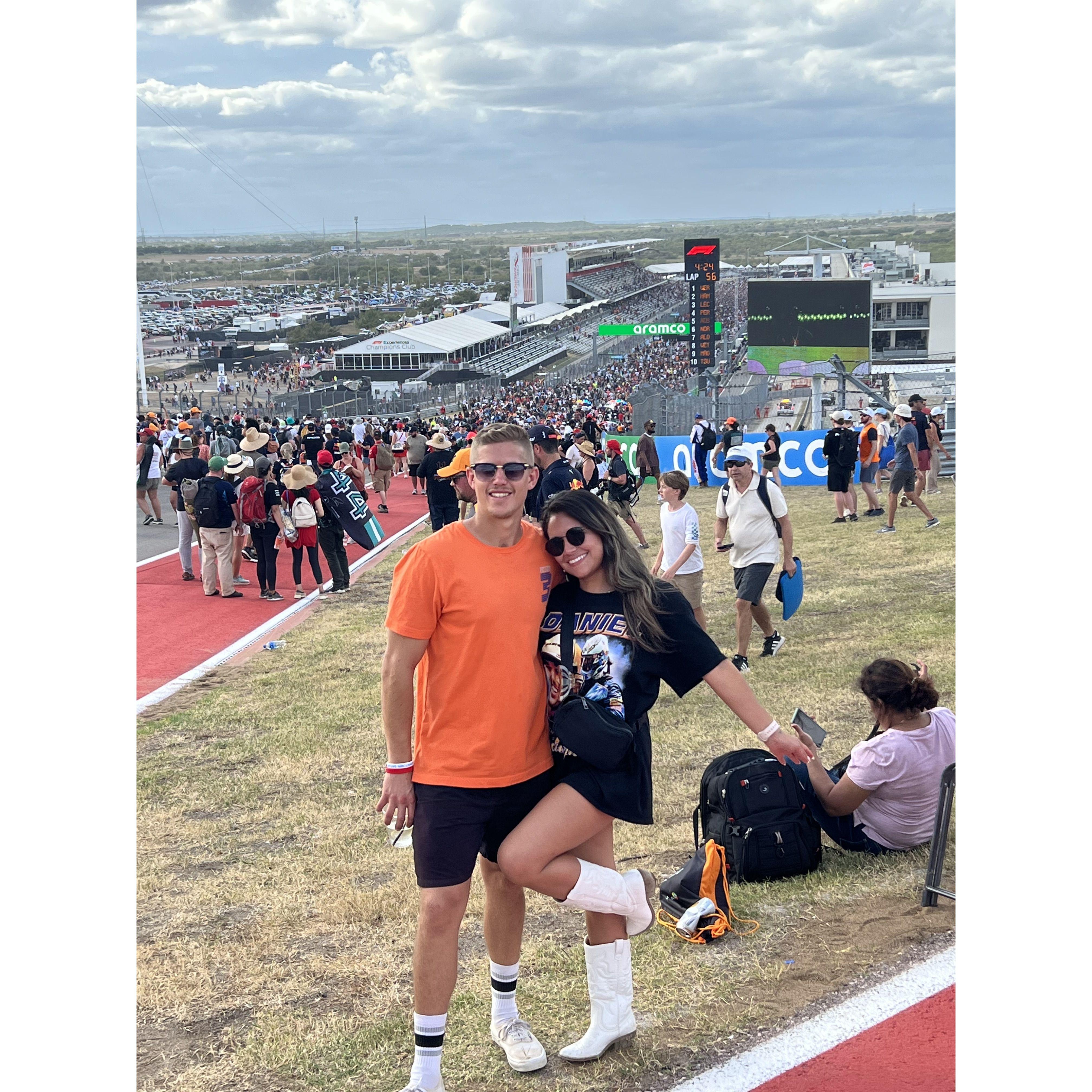Went to Austin to see the Formula 1 race!