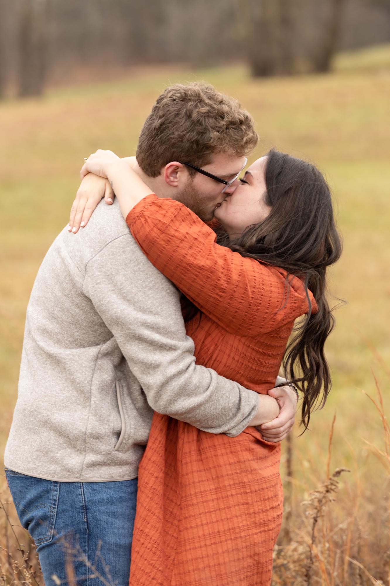 11/26/2021: First kiss as an engaged couple!