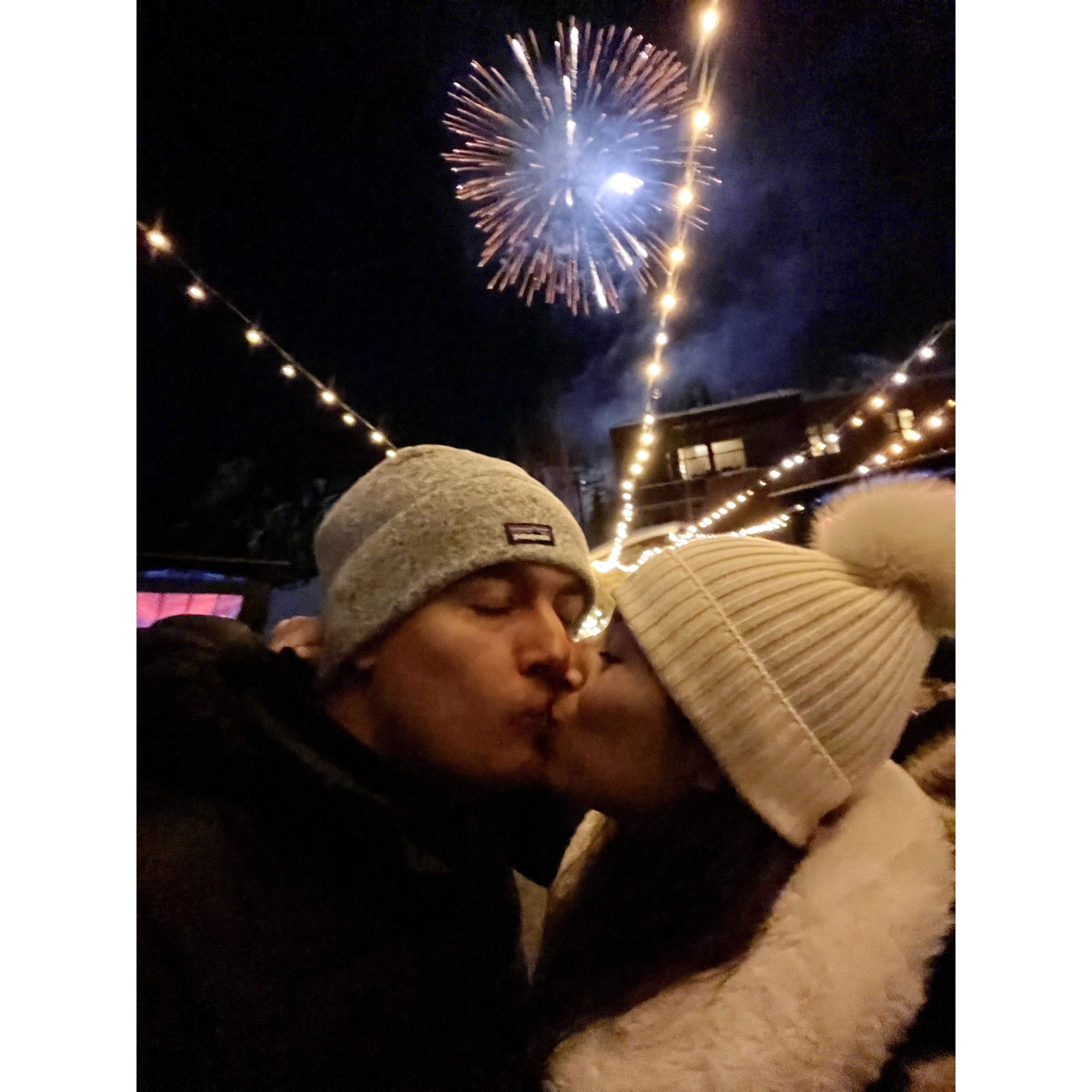 Aspen fireworks and love