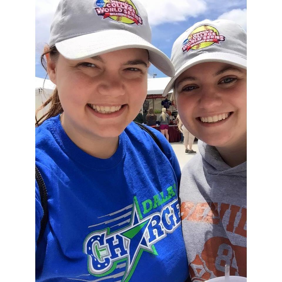 Our first time at the Women's College World Series.
June 2015