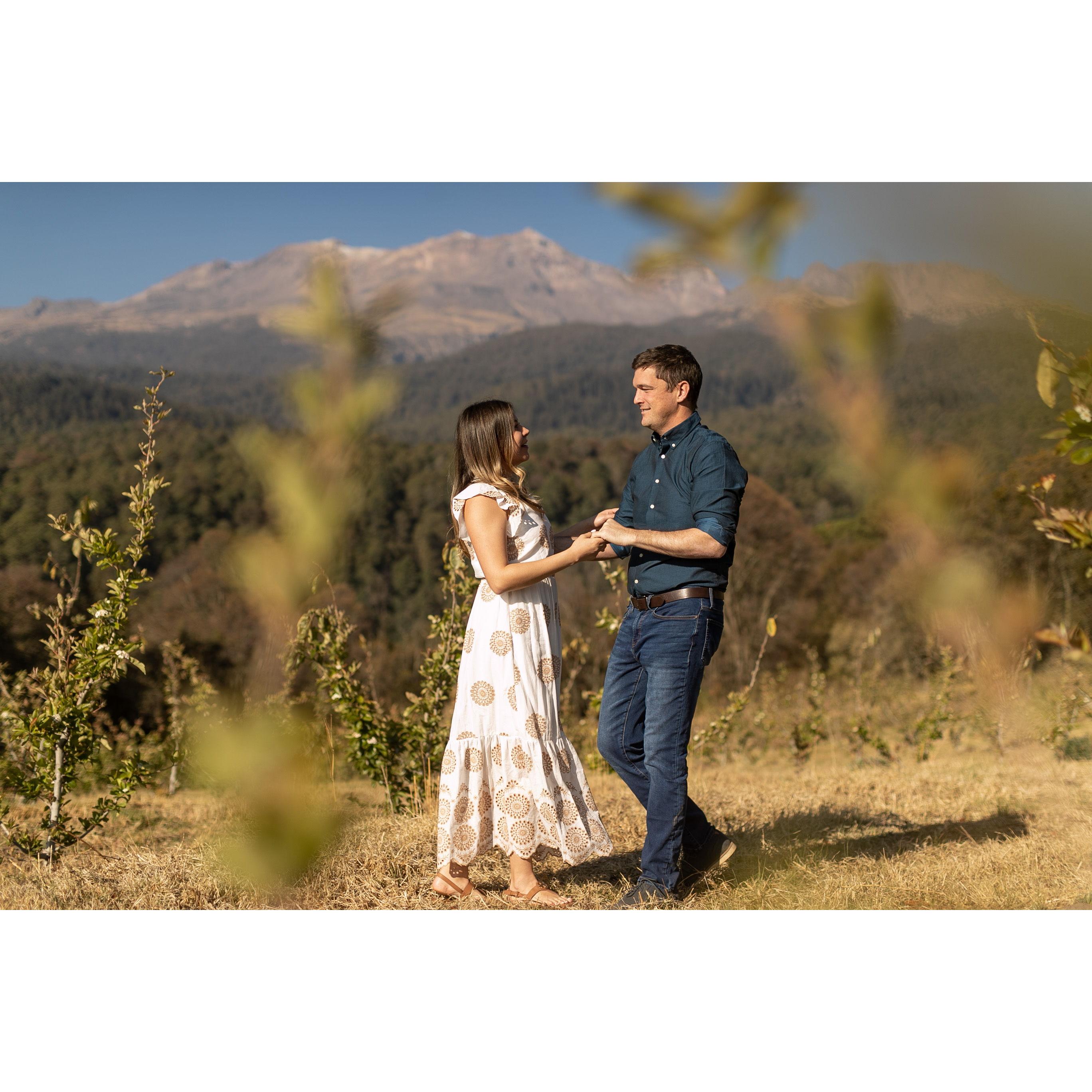 Save the date photo session