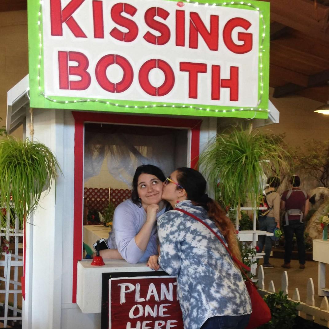 At the Mendocino Apple Fair