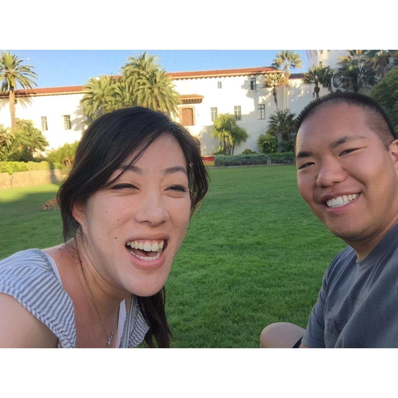 A mini Santa Barbara getaway brings all the smiles.