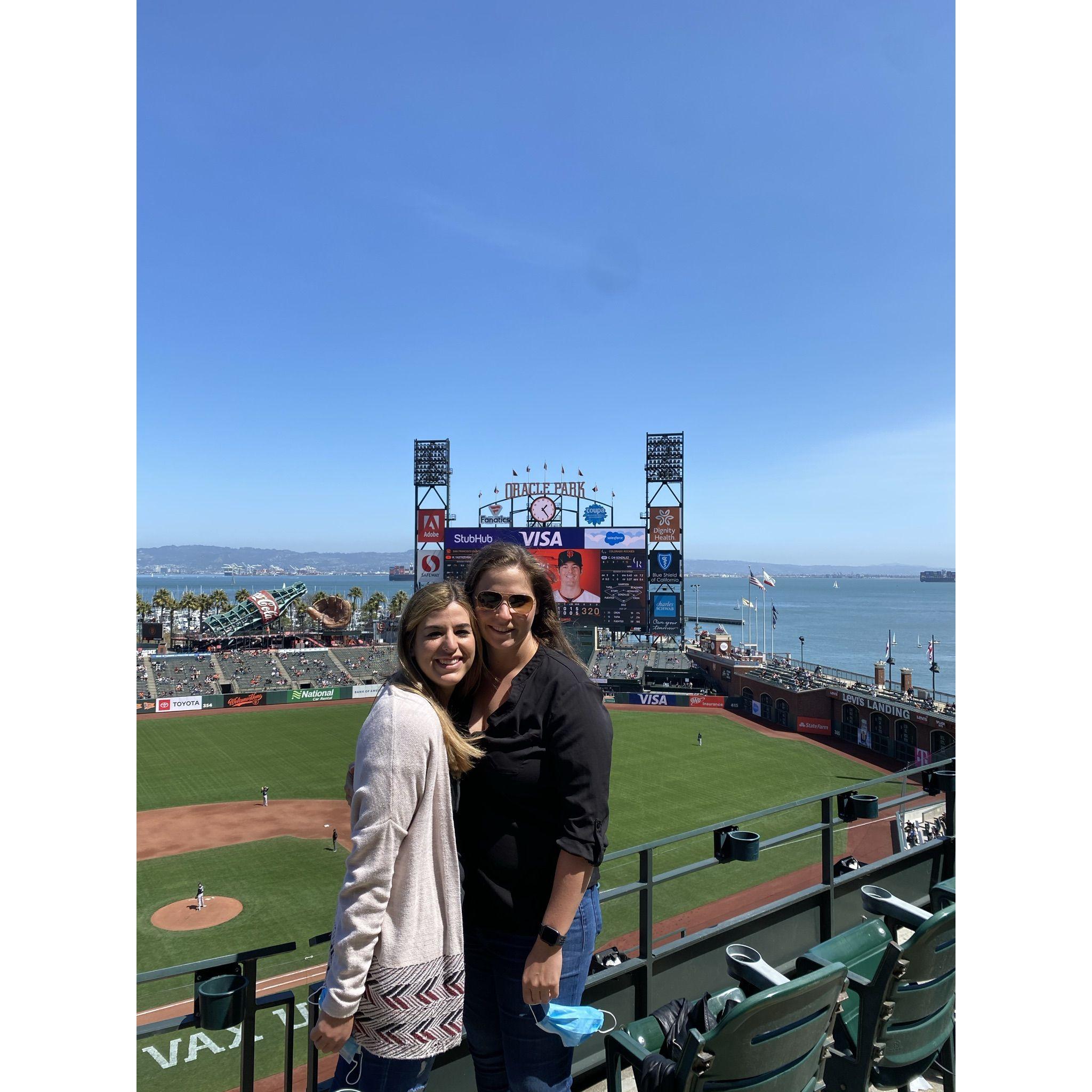 San Francisco Giants game- April 2021