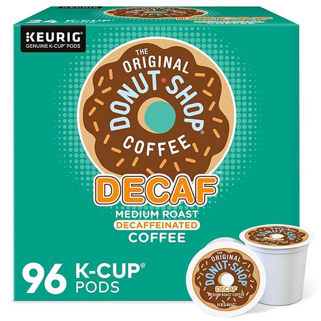 The Original Donut Shop Decaf Keurig Single-Serve K-Cup Pods, Medium Roast Coffee, 96 Count