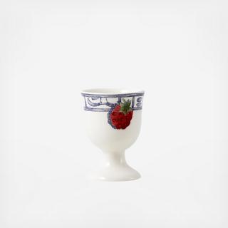 Oiseau Blue Fruits Egg Cup, Set of 2