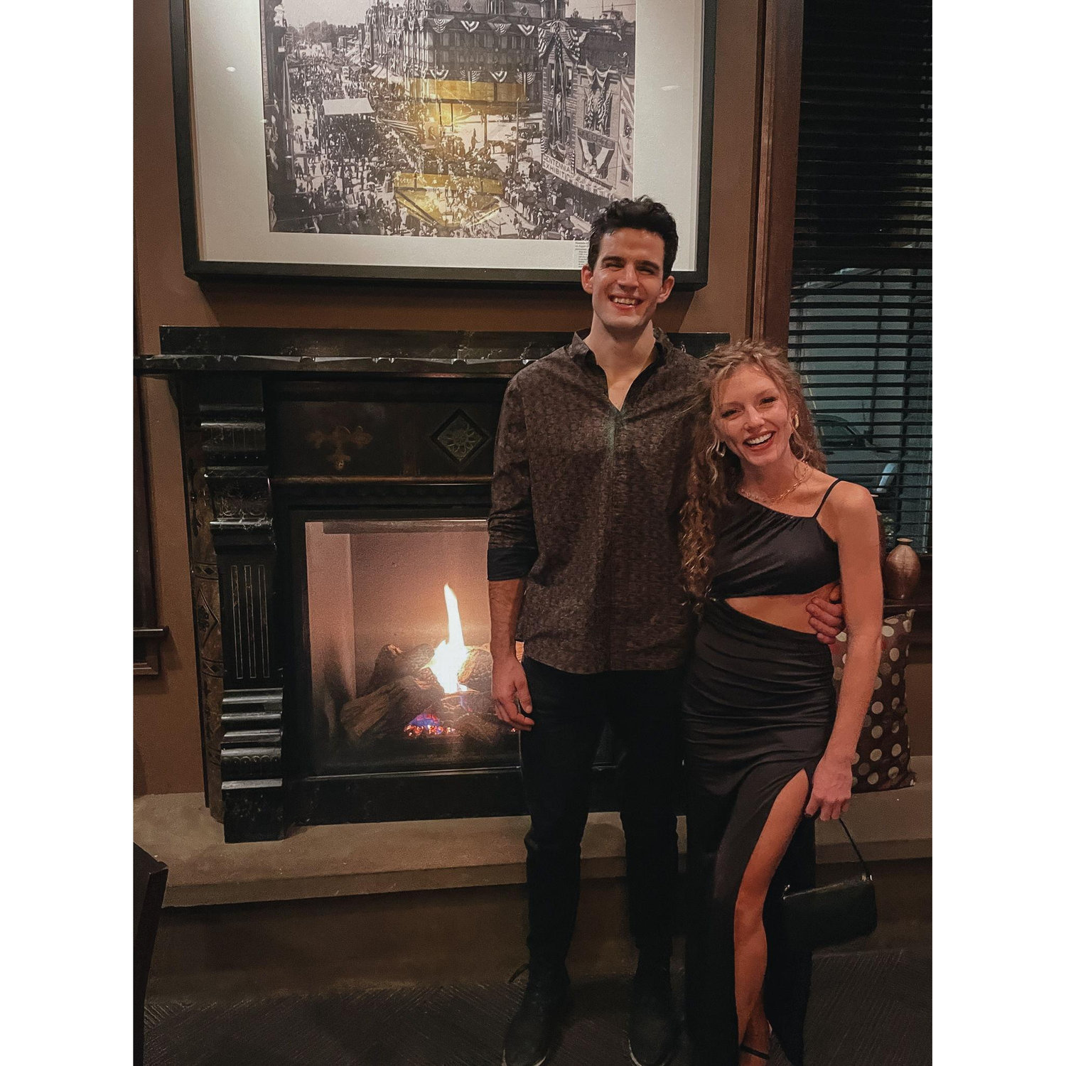 Our favorite restaurant, City Square in Wooster!