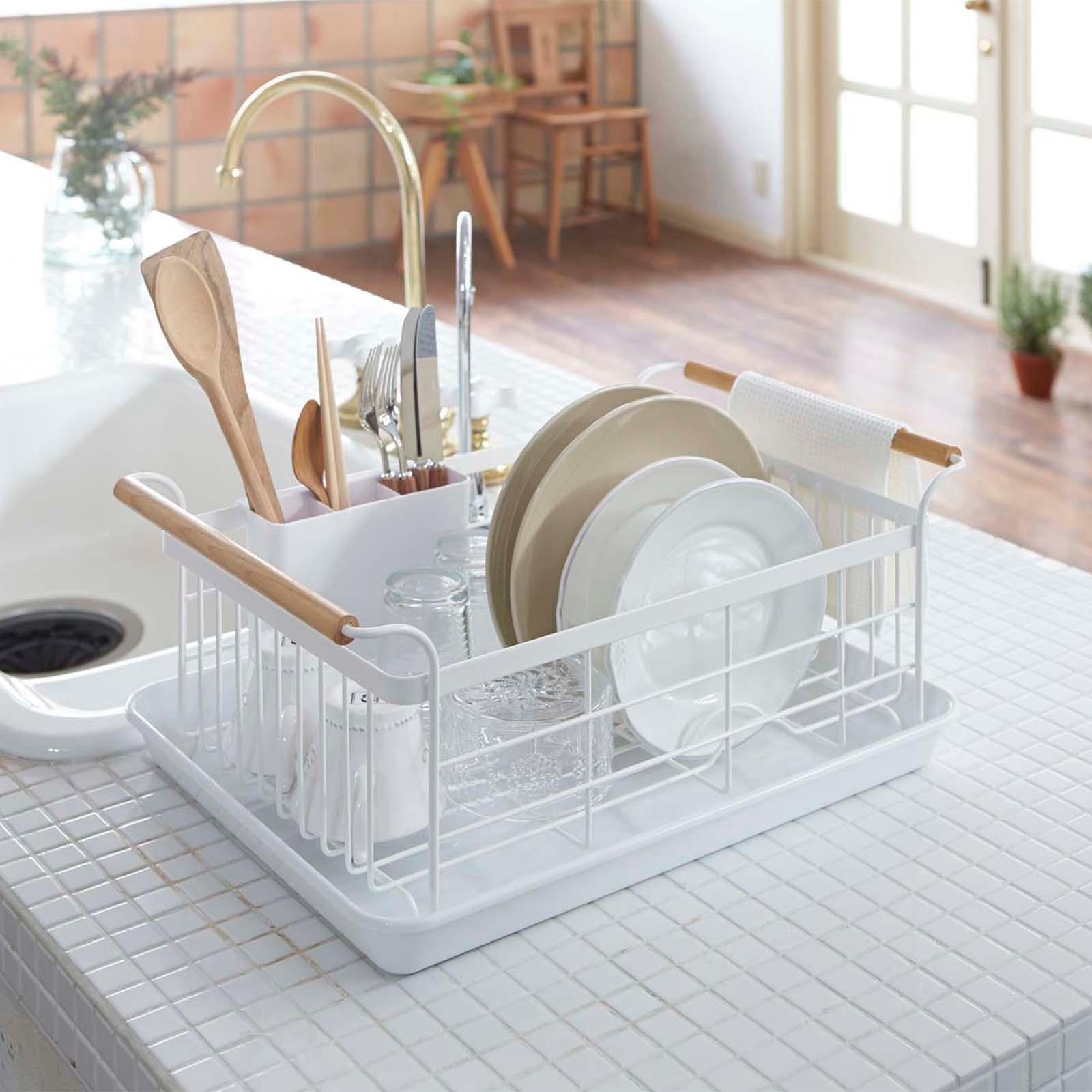 Yamazaki Home Flow Drainer Tray - White