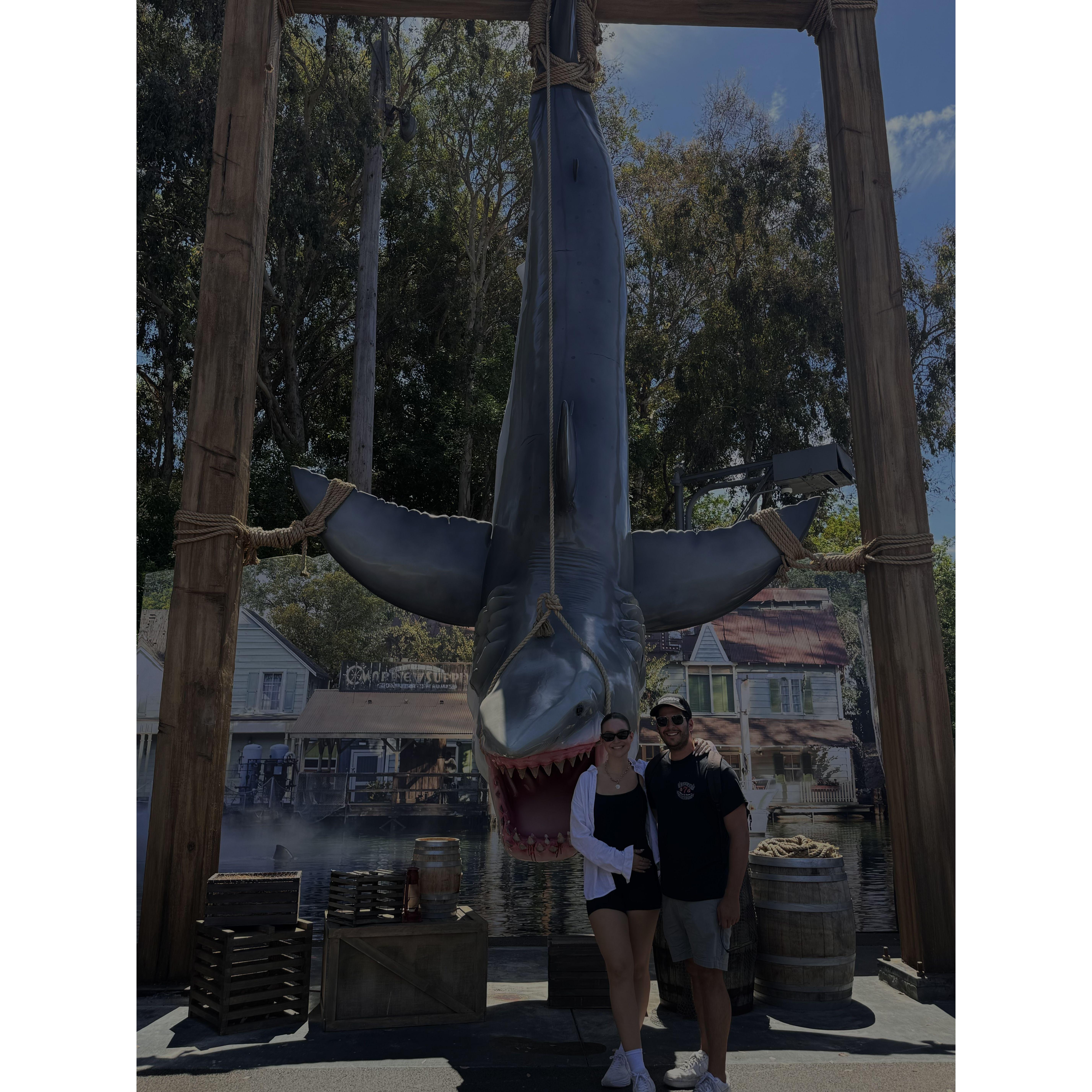 Universal Day where Sopa made Gavin ride the same Mummy ride 5 times at the very end of the day (Gavin was not amused)