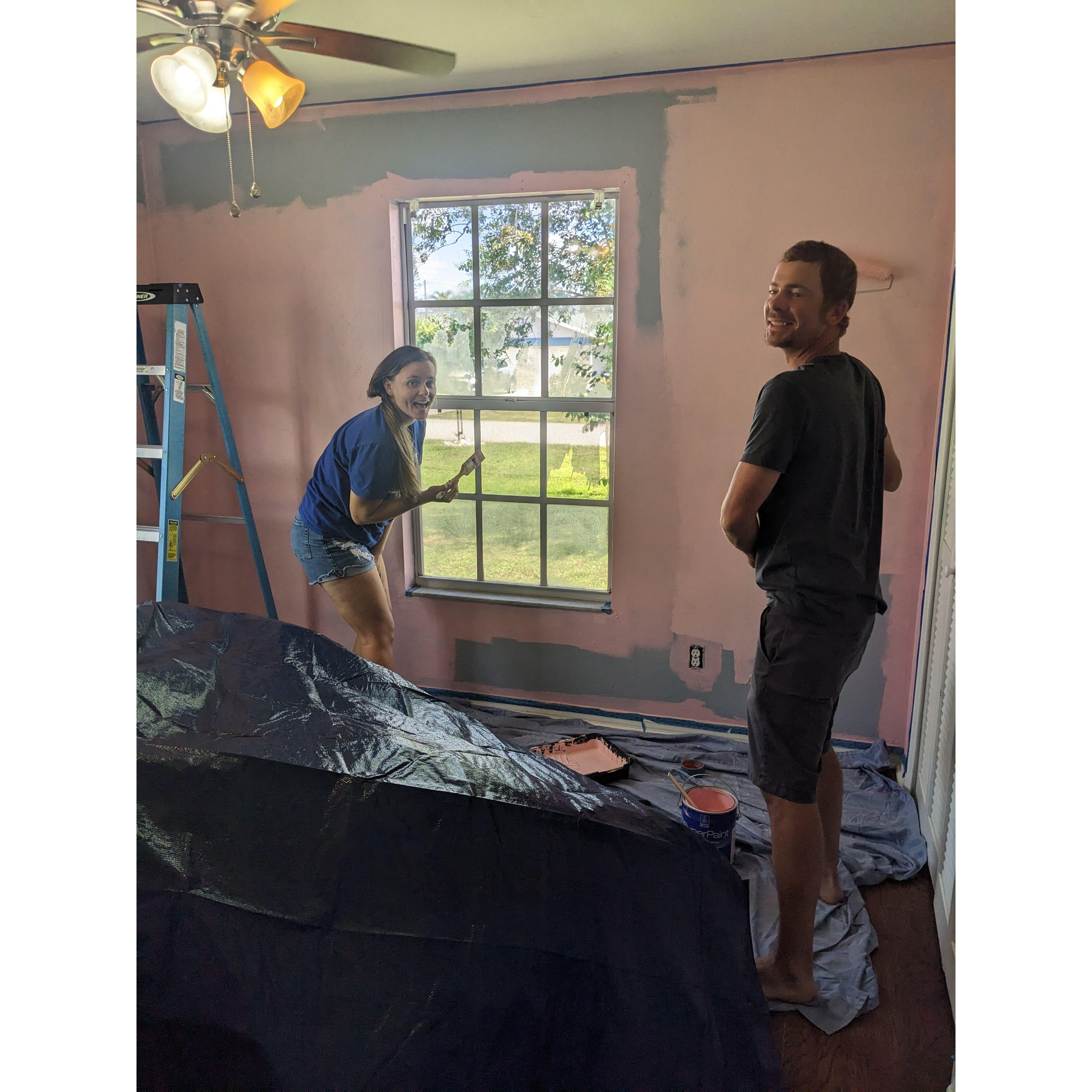 Painting Marina's room