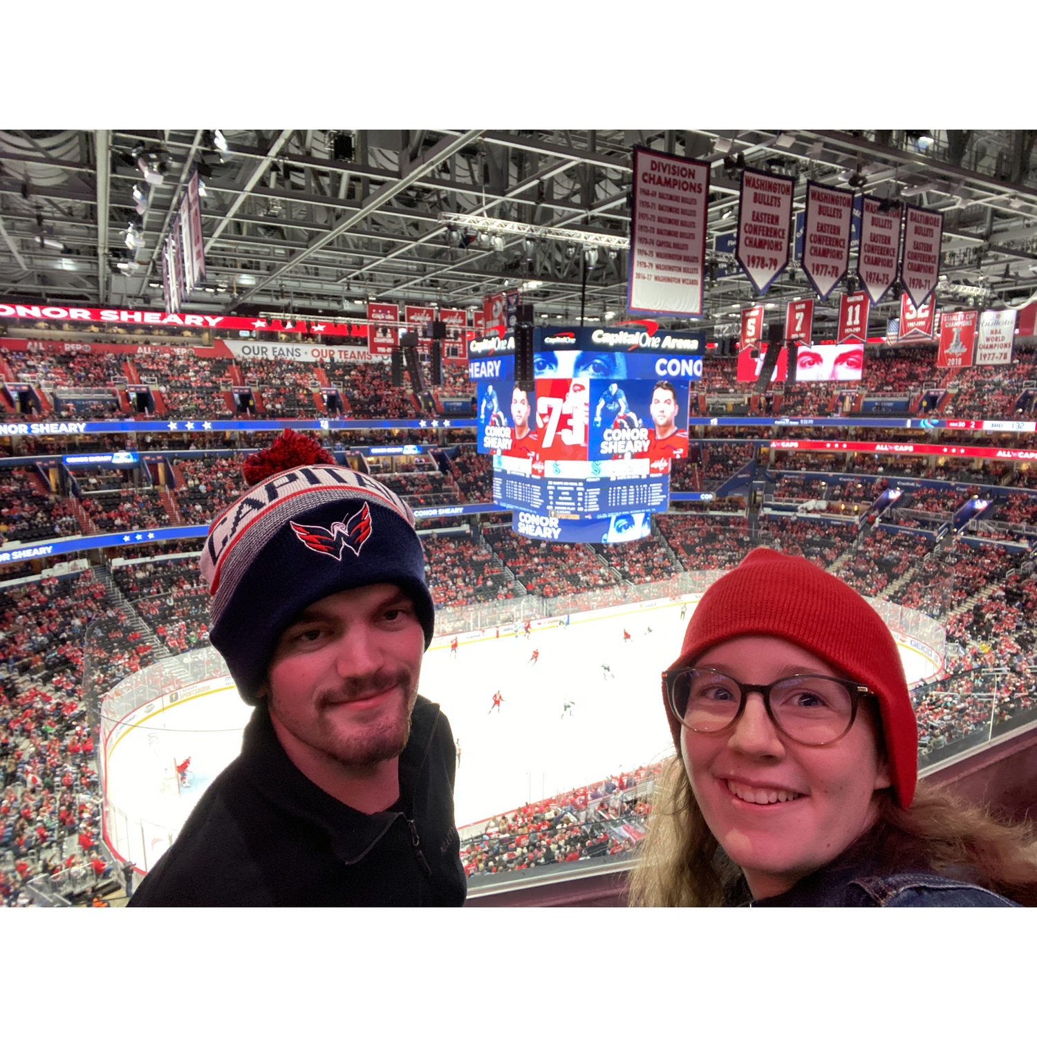 Michael surprised Sam with hockey game tickets because Sam had mentioned she had never gone to a NHL game. They were not dating yet and Sam wondered if Michael liked liked her ;)