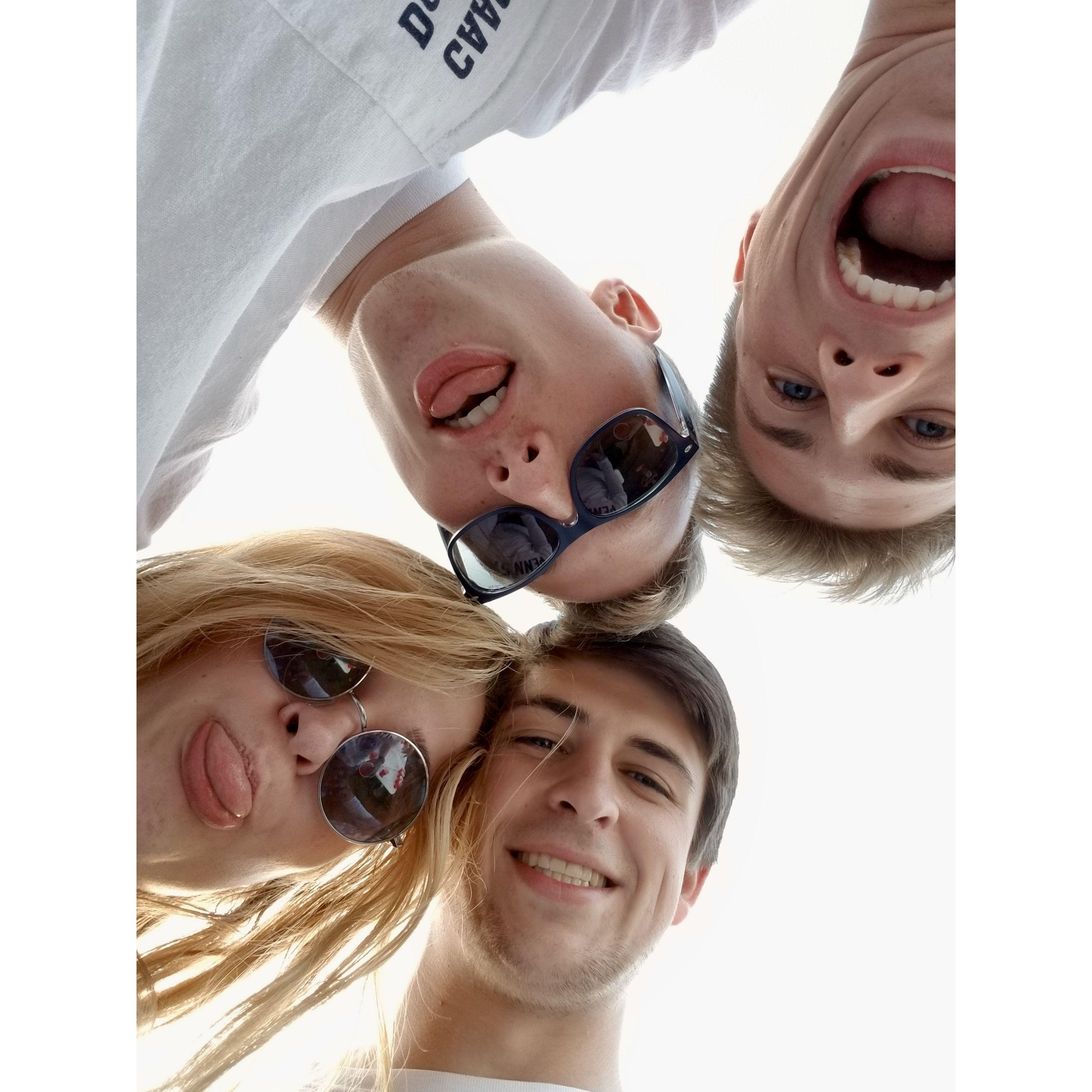 2018 - PSU tailgate with da  boyzzz (one of many).