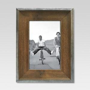 Espresso with Silver Border Frame - Threshold™