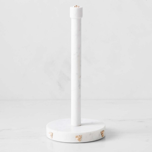 Marble Honeycomb Paper Towel Holder