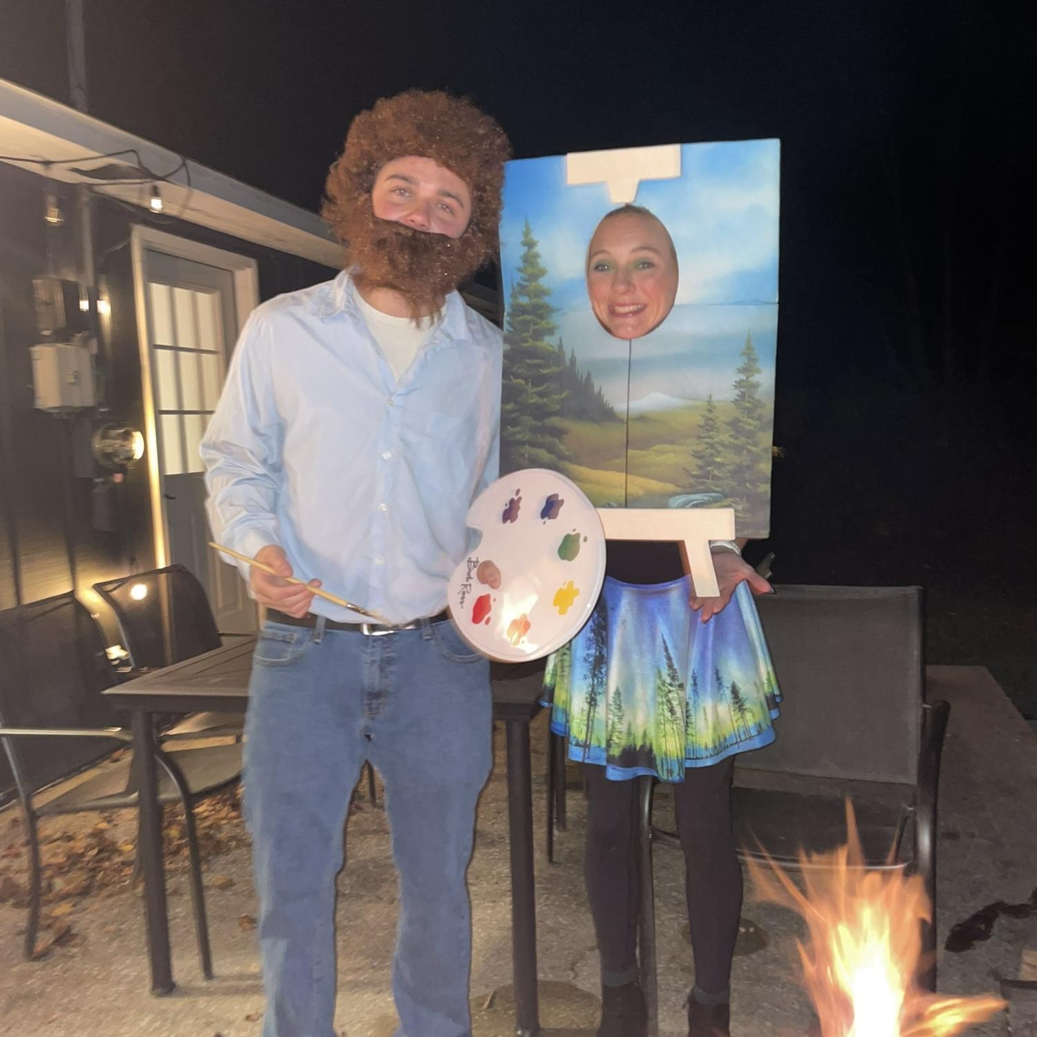 Selewski Halloween Party
Bob Ross & His Masterpiece
Harbor Springs, MI.
10/29/2022