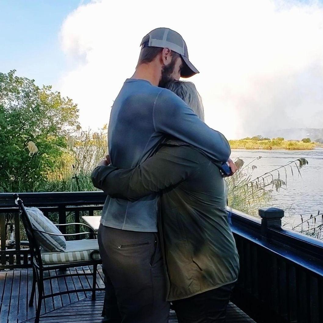 This is overlooking the Zambezi River that drops into Victoria Falls. It was surreal to overlook such a massive river be so calm when we saw what was on the other side!