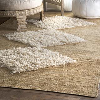 Flatweave Melida Diamond Jute Rug