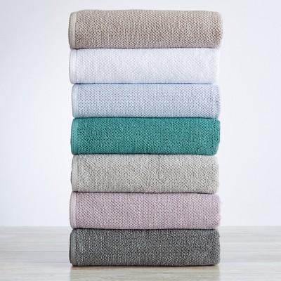 Great Bay Home Cotton Popcorn Textured Quick-Dry Towel Set