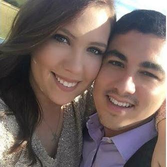 Our first picture together, Thanksgiving 2016