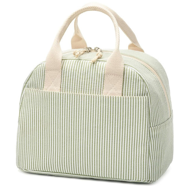 LOVELYWIND Lunch Bag for Women Cute Lunch Bags for Women Lunch Tote Bags Reusable Insulated Lunch Box Large Capacity Reusable Insulated Cooler for Work or Travel Gifts or Beach