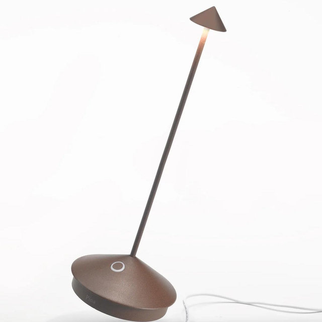 Pina Pro Rechargeable Lamp in color Rust