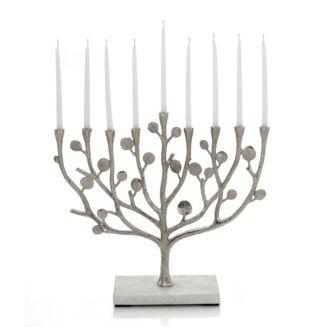 Botanical Leaf Menorah
