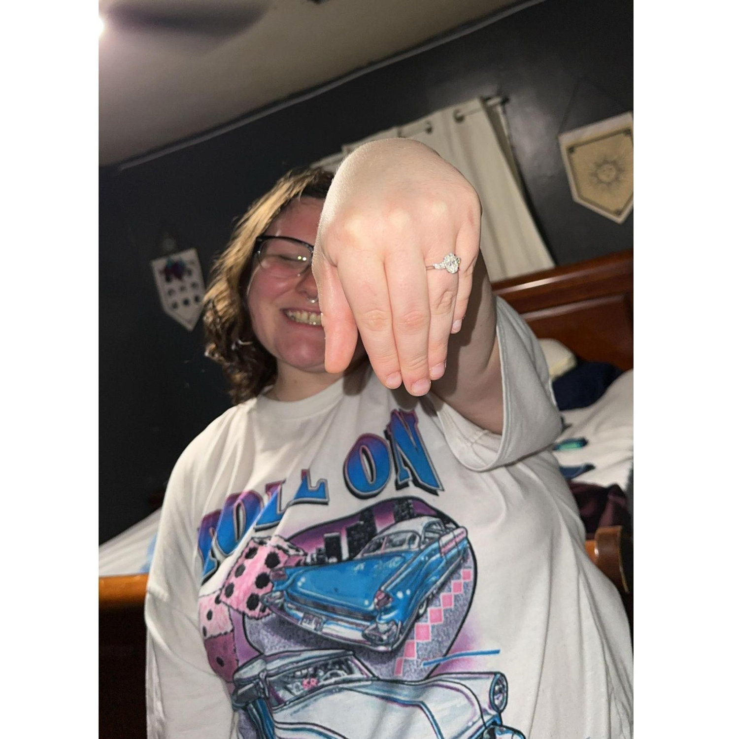 She's a fiancée!!!