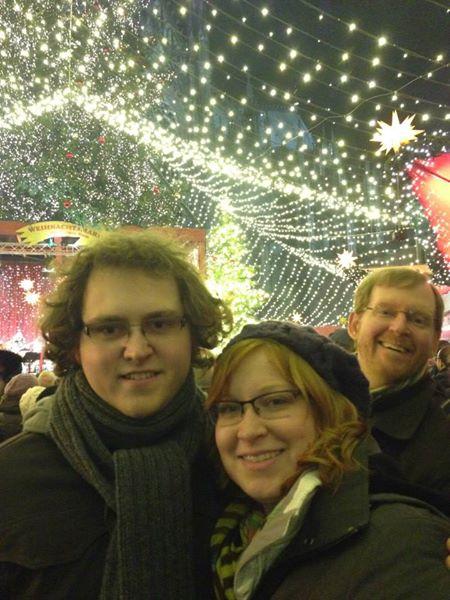 At a Christmas Market in Germany