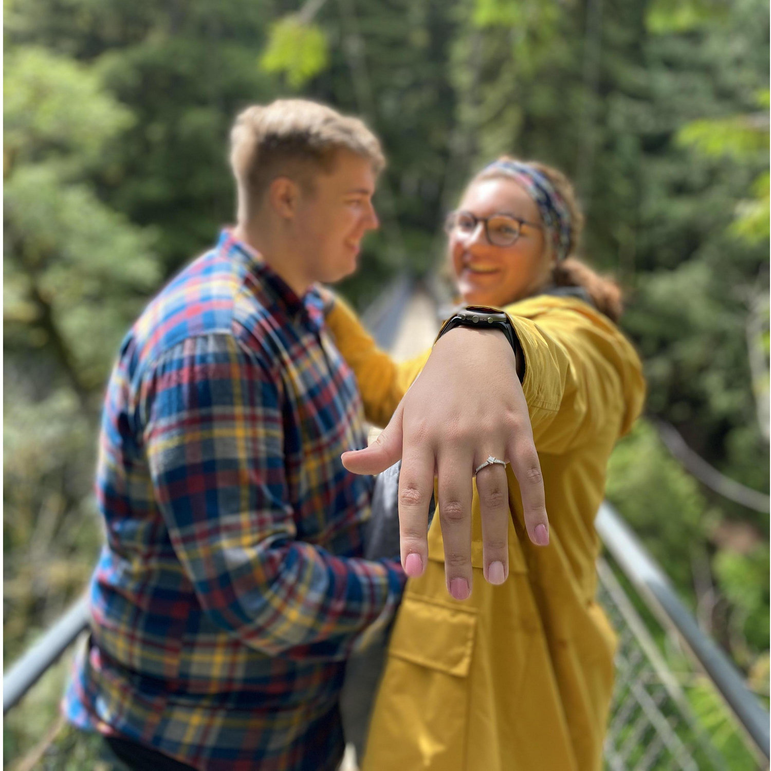 The day Julee said YES!!